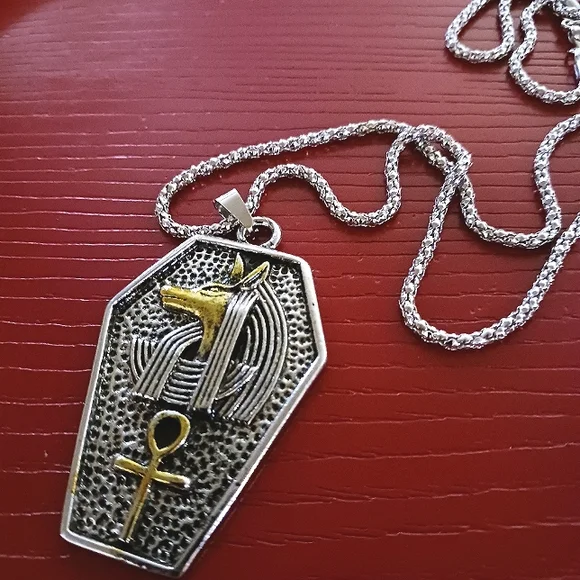 Anubis Pendant Necklace - Picture 1 of 5